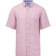 Fynch Hatton Shirts Fynch Hatton - Linen Button Down Short Sleeve Shirt