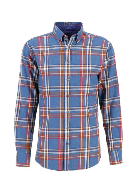 Fynch Hatton Shirts Fynch Hatton - Premium Soft Flannel Check Shirt