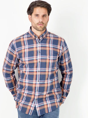 Fynch Hatton Shirts Fynch Hatton - Premium Soft Flannel Check Shirt