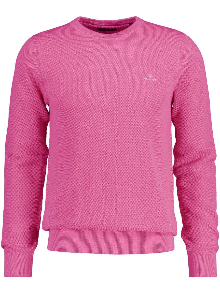 Pink gant jumper best sale