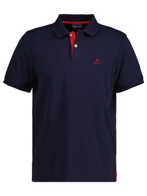 Gant Polo & T-Shirts Gant - Contrast Collar Polo Shirt