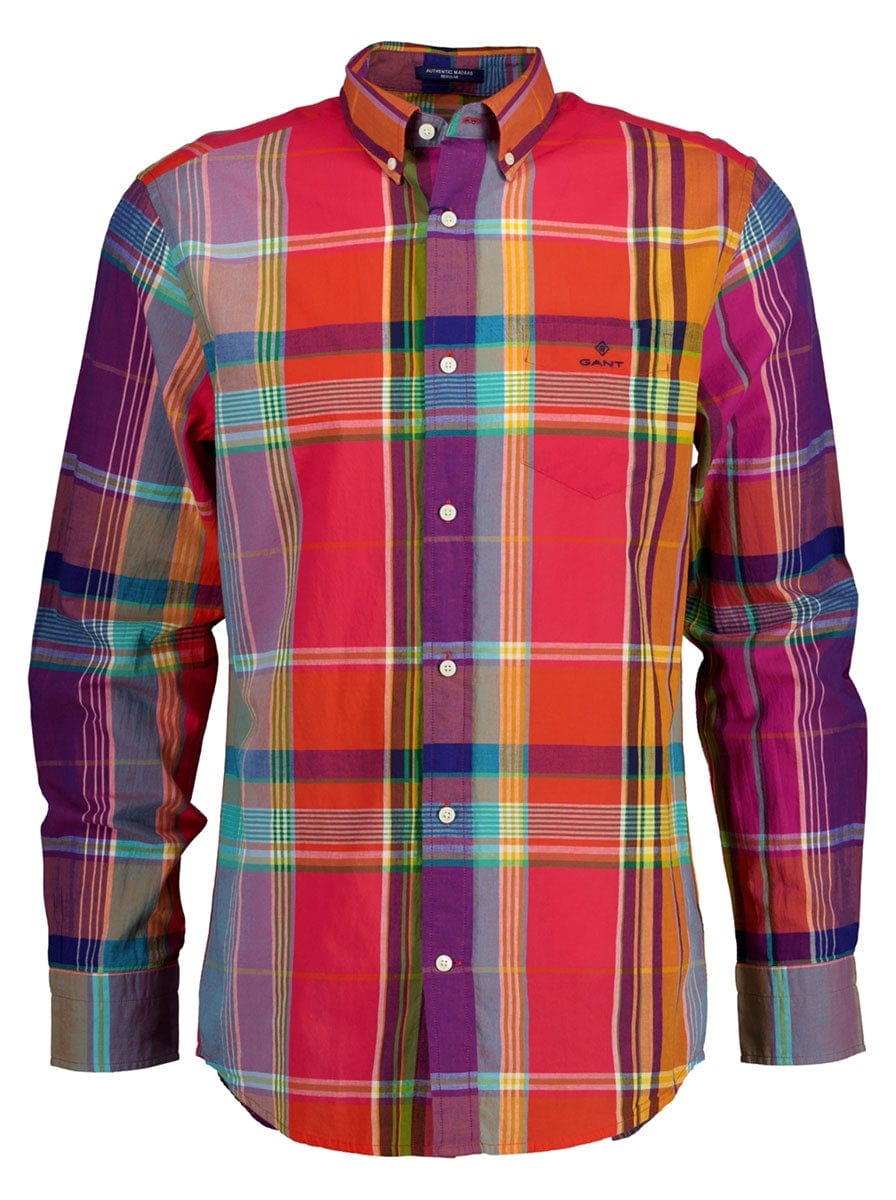 Gant Colourful Madras Button Down Shirt