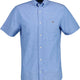 Gant Shirts Gant - Cotton/Linen Short Sleeve Shirt