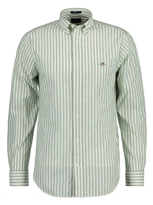 Gant Shirts Gant - Cotton/Linen Stripe Shirt