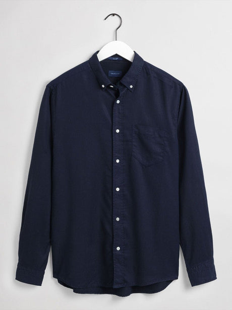 Gant Shirts Gant - Garment-Dyed Lyocell Shirt