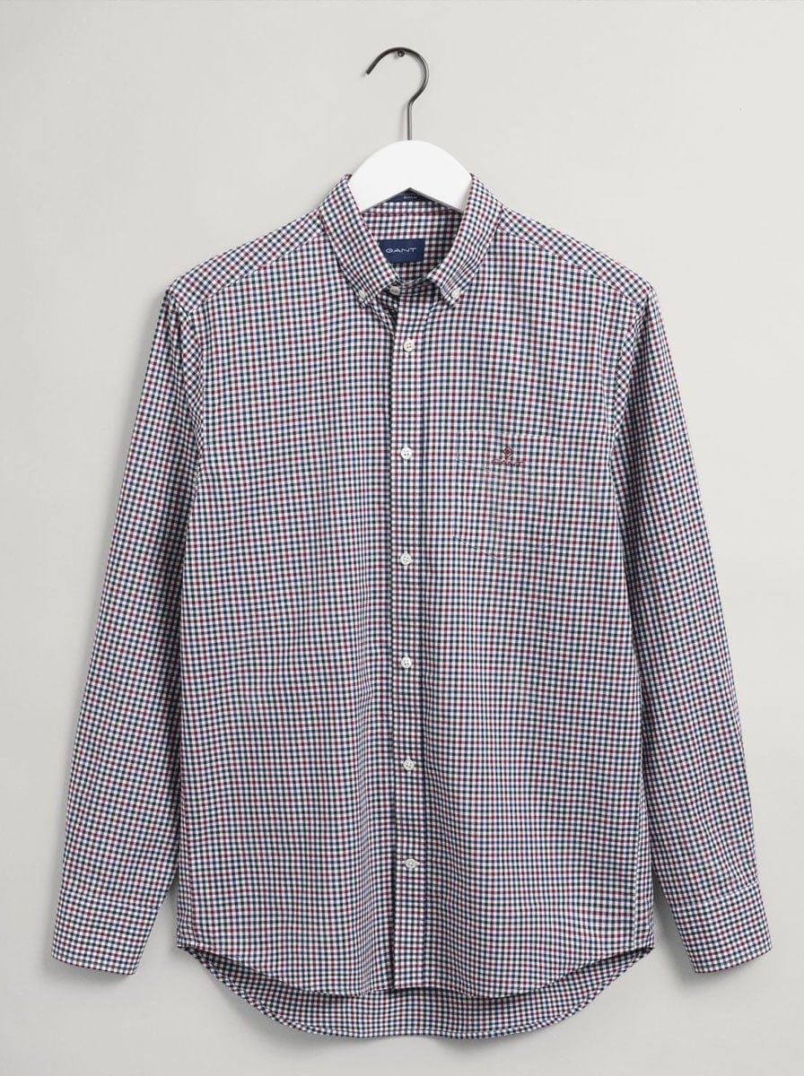 Gant Shirts Gant - Regular Fit 3-Color Gingham Broadcloth Shirt