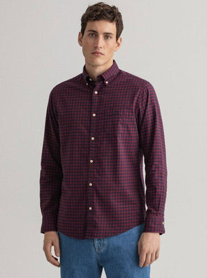 Gant Shirts Gant - Regular Fit Buffalo Check Winter Twill Shirt