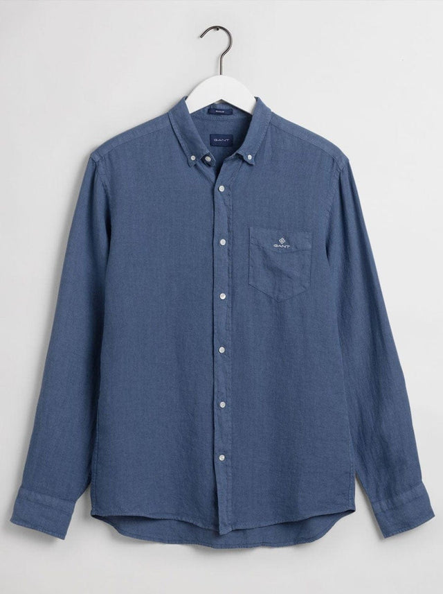 Gant Shirts Gant - Regular Fit Garment-Dyed Linen Shirt