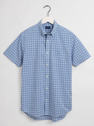 Gant Shirts Gant - Regular Fit Short Sleeve 3-Color Gingham Broadcloth Shirt