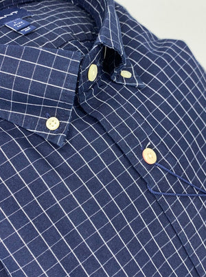 Gant Shirts GANT - Tattershall Shirt - Dark Indigo