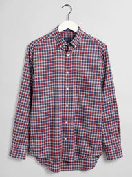 Gant Shirts GANT Tech Prep™ Micro Tartan Twill Shirt - Colour Bright Red