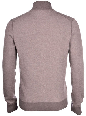 Gran Sasso Knitwear & Jumpers Gran Sasso - Full Zip Salt & Pepper Knit