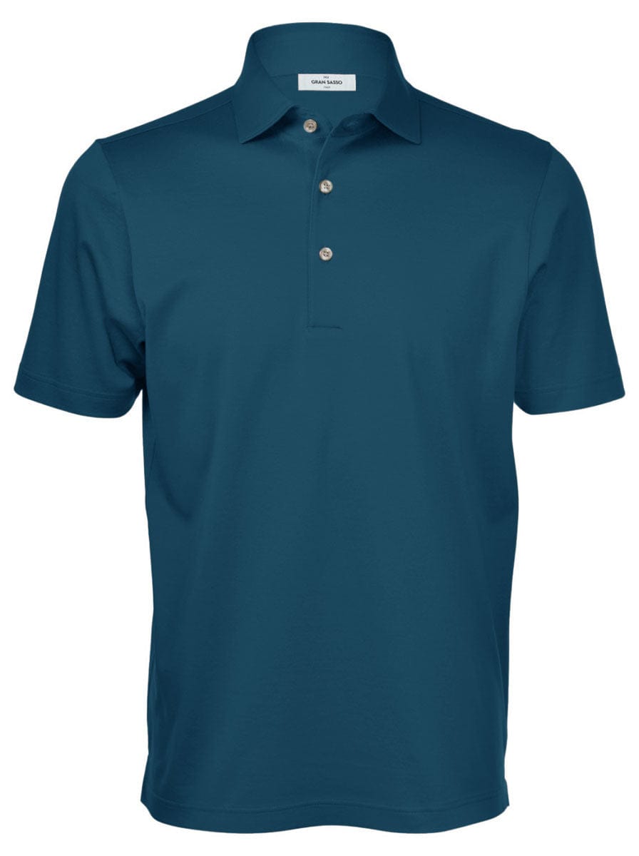 Gran Sasso Polo & T-Shirts Gran Sasso - Mercerised Cotton Polo Shirt