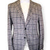 Luigi Bianchi Jacket/Blazer L.B.M - Cotton Jersey Unstructured Check Jacket