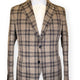 Luigi Bianchi Jacket/Blazer L.B.M - Cotton Unstructured Check Jacket