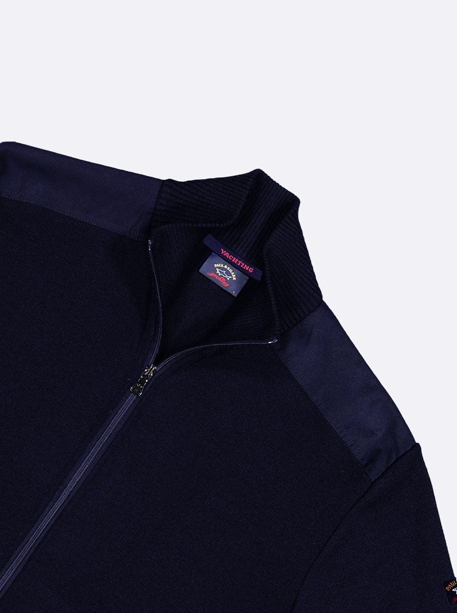 Paul and shark full zip cardigan outlet