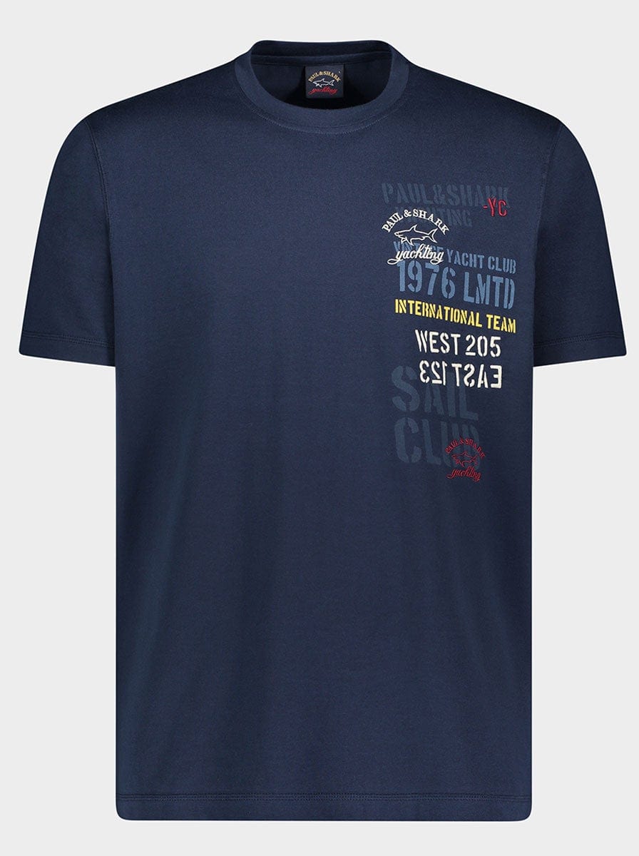 Paul & Shark Polo & T-Shirts Paul & Shark - Nautical Detailed T-Shirt