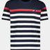 Paul & Shark Polo & T-Shirts Paul & Shark - Striped T-Shirt w/ Embroidered Logo