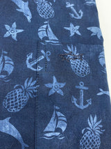 Paul & Shark Shirts Paul & Shark Nautical Print Shirt - Colour Denim