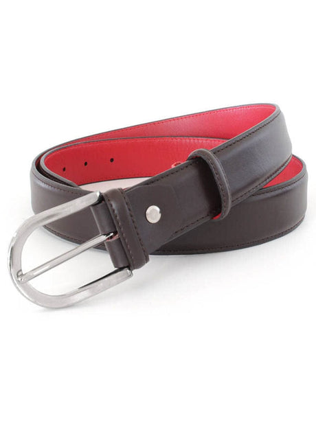 Robert Charles Belt Robert Charles - Leather Belt With Contrast Lining