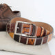 Robert Charles Belt Robert Charles - Leather Patchwork Belt