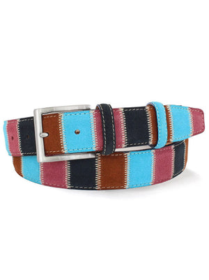 Robert Charles Belt Robert Charles - Suede Patchwork Belt