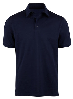 Stenströms Polo & T-Shirts Stenströms - Technical Cotton Pique Polo Shirt