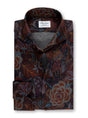 Stenströms Shirts Stenströms - Patterned Flannel Fitted Body Shirt - Colour Multi