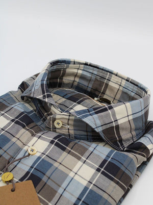 Stenströms Shirts Stenströms - Washed Check Fitted Body Shirt