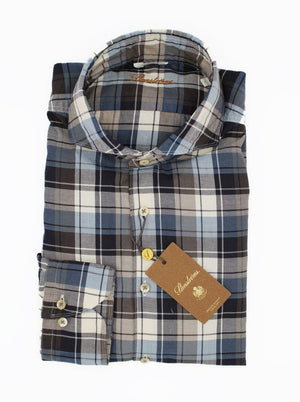 Stenströms Shirts Stenströms - Washed Check Fitted Body Shirt