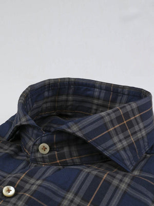 Stenströms Shirts Stenströms - Window Pane Check Fitted Body Shirt