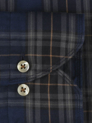 Stenströms Shirts Stenströms - Window Pane Check Fitted Body Shirt