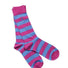 Swole Panda Socks Swole Panda -Bar Stripped Bamboo Socks