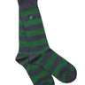 Swole Panda Socks Swole Panda -Bar Stripped Bamboo Socks