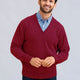 William Lockie Knitwear & Jumpers William Lockie - Cashmere  V-Neck