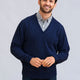 William Lockie Knitwear & Jumpers William Lockie - Cashmere  V-Neck